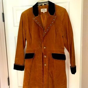 Scully ladies Genuine Leather/Suede Jacket Size 10